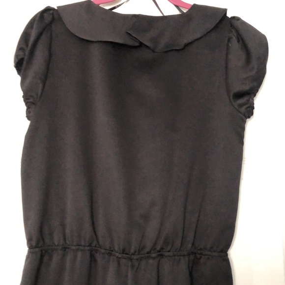 Rampage Romper black with ruffle and tie down front. - Picture 4 of 8